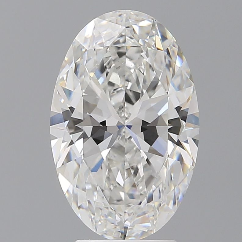 4.04 ct. oval Lab Grown Diamond front image