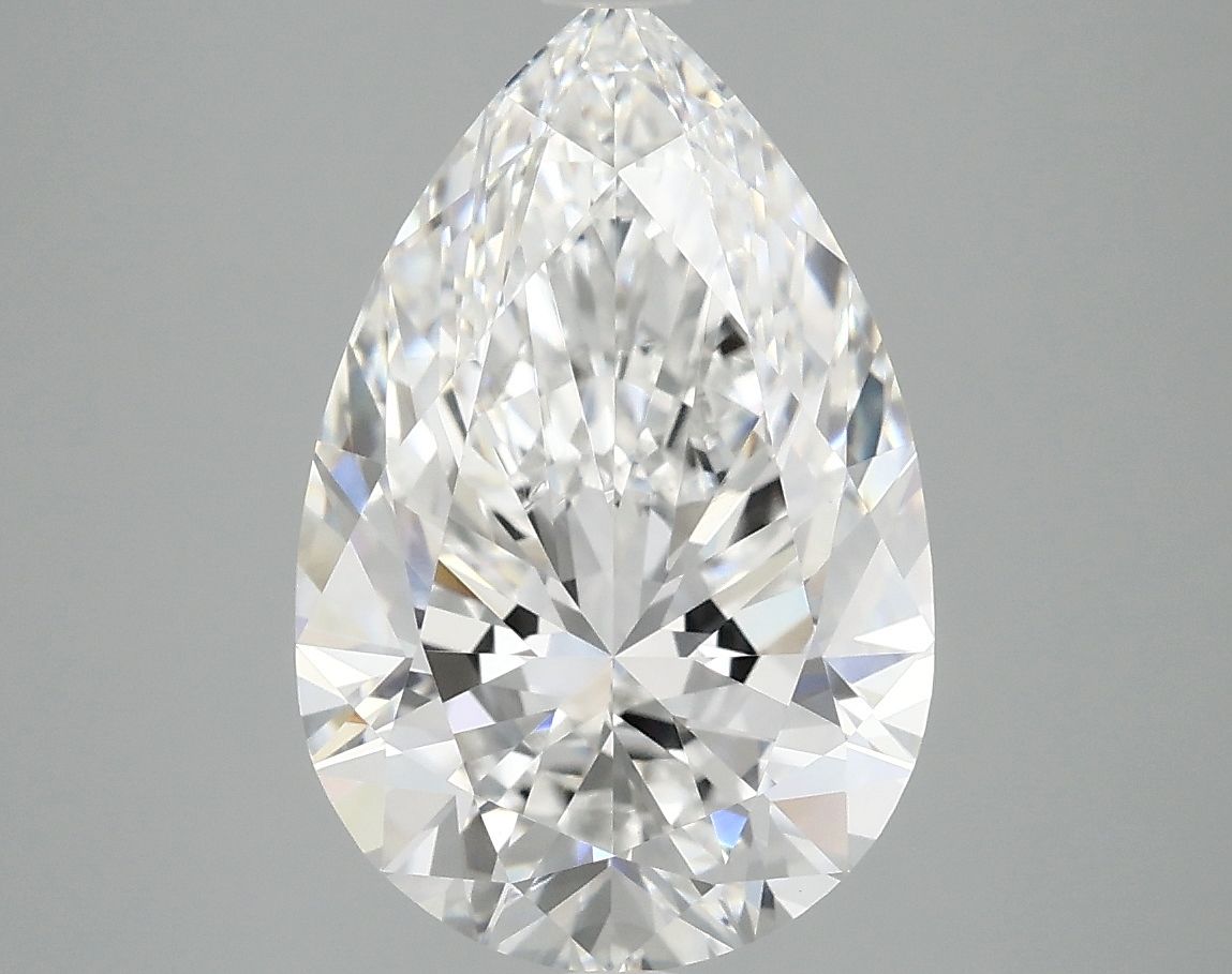4.10 ct. pear Lab Grown Diamond front image