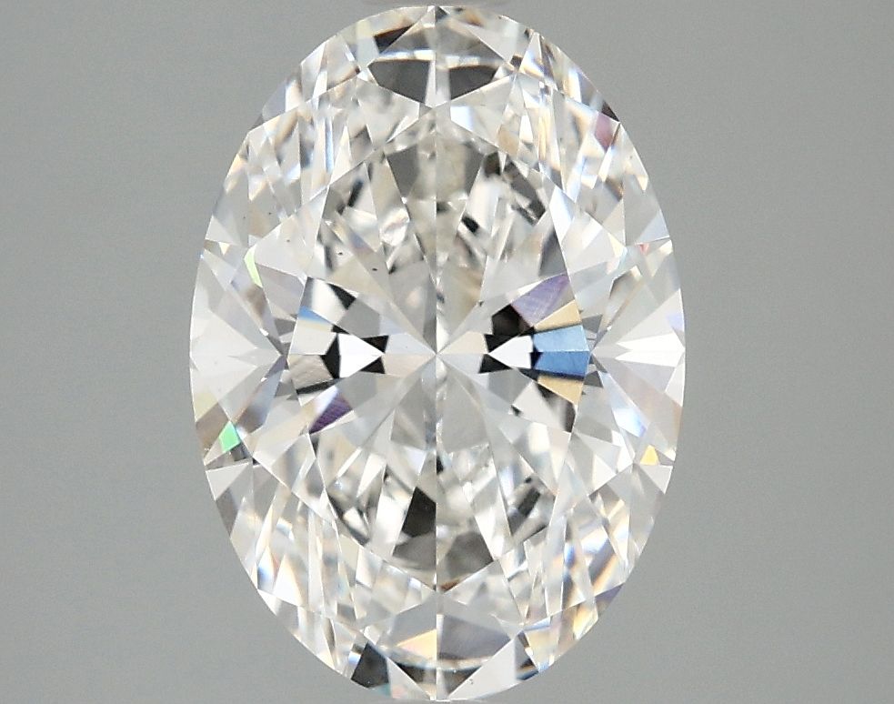 3.09 ct. oval Lab Grown Diamond front image