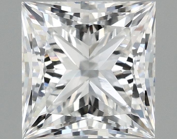 2.10 ct. princess Lab Grown Diamond front image