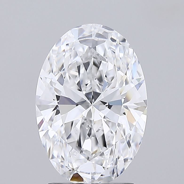 2.03 ct. oval Lab Grown Diamond front image