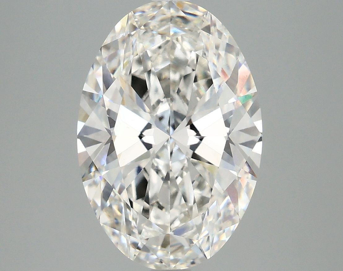 3.87 ct. oval Lab Grown Diamond front image