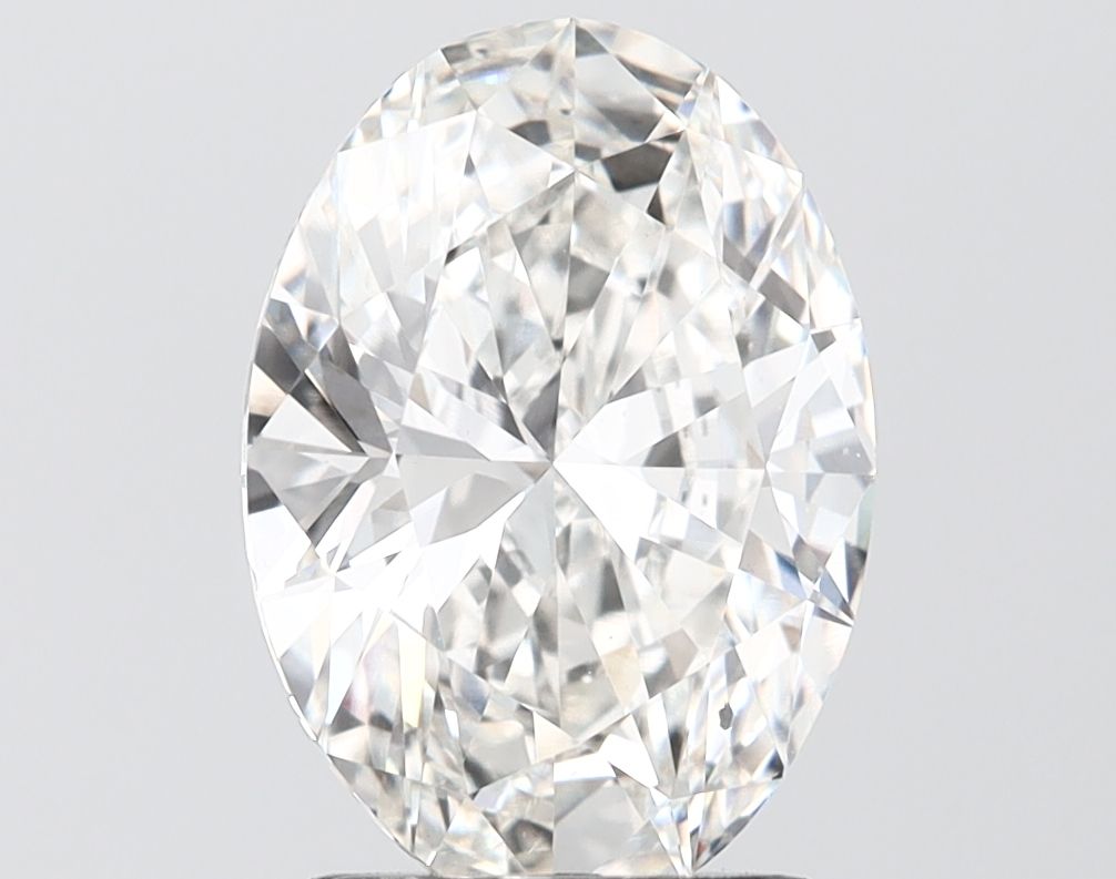3.20 ct. oval Lab Grown Diamond front image