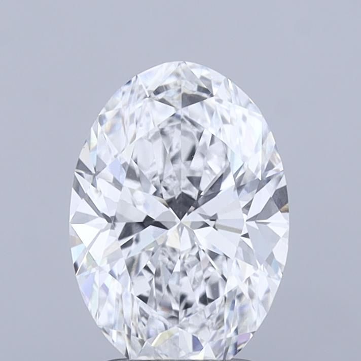 2.26 ct. oval Lab Grown Diamond front image