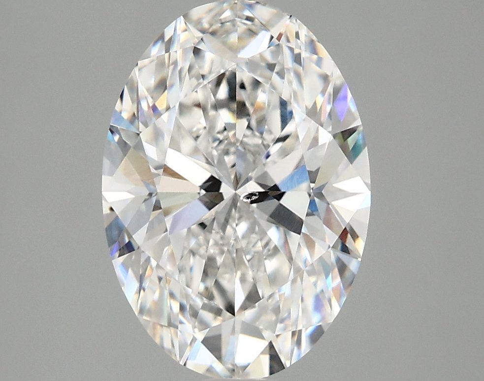 3.08 ct. oval Lab Grown Diamond front image