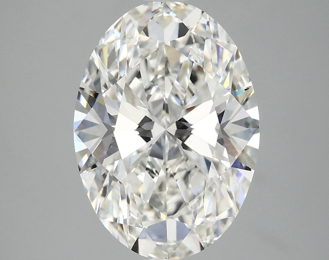 4.10 ct. oval Lab Grown Diamond front image