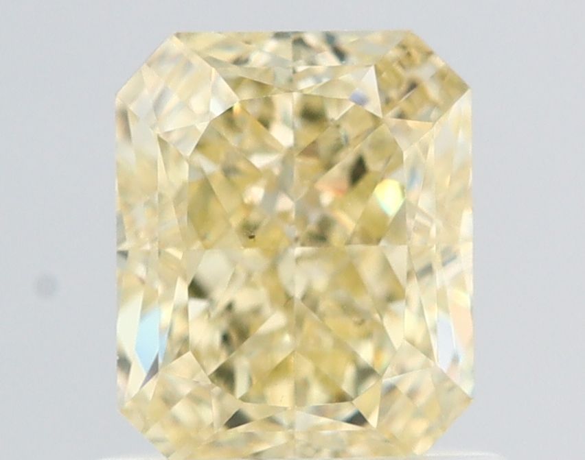 1.01 Carat Radiant Diamond Fancy Yellow VS2