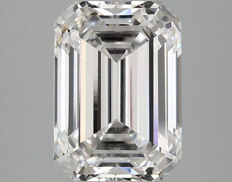 2.57 ct. emerald Lab Grown Diamond front image