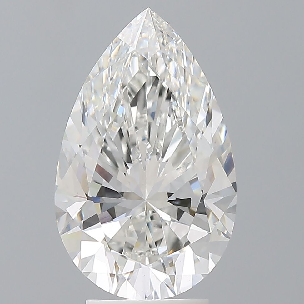 4.09 ct. pear Lab Grown Diamond front image