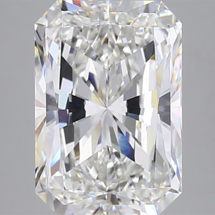 6.12 ct. radiant Lab Grown Diamond front image