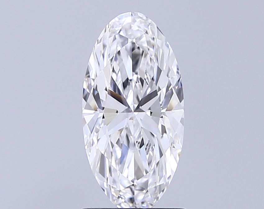 1.56 ct. oval Lab Grown Diamond front image