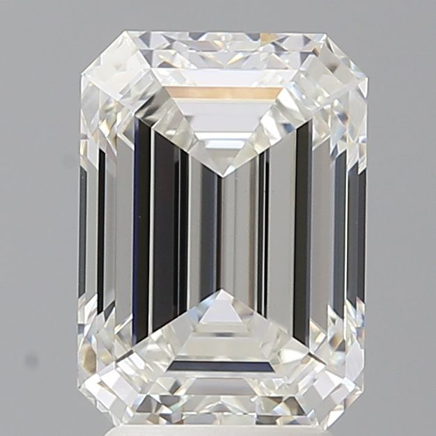 3.54 ct. emerald Lab Grown Diamond front image