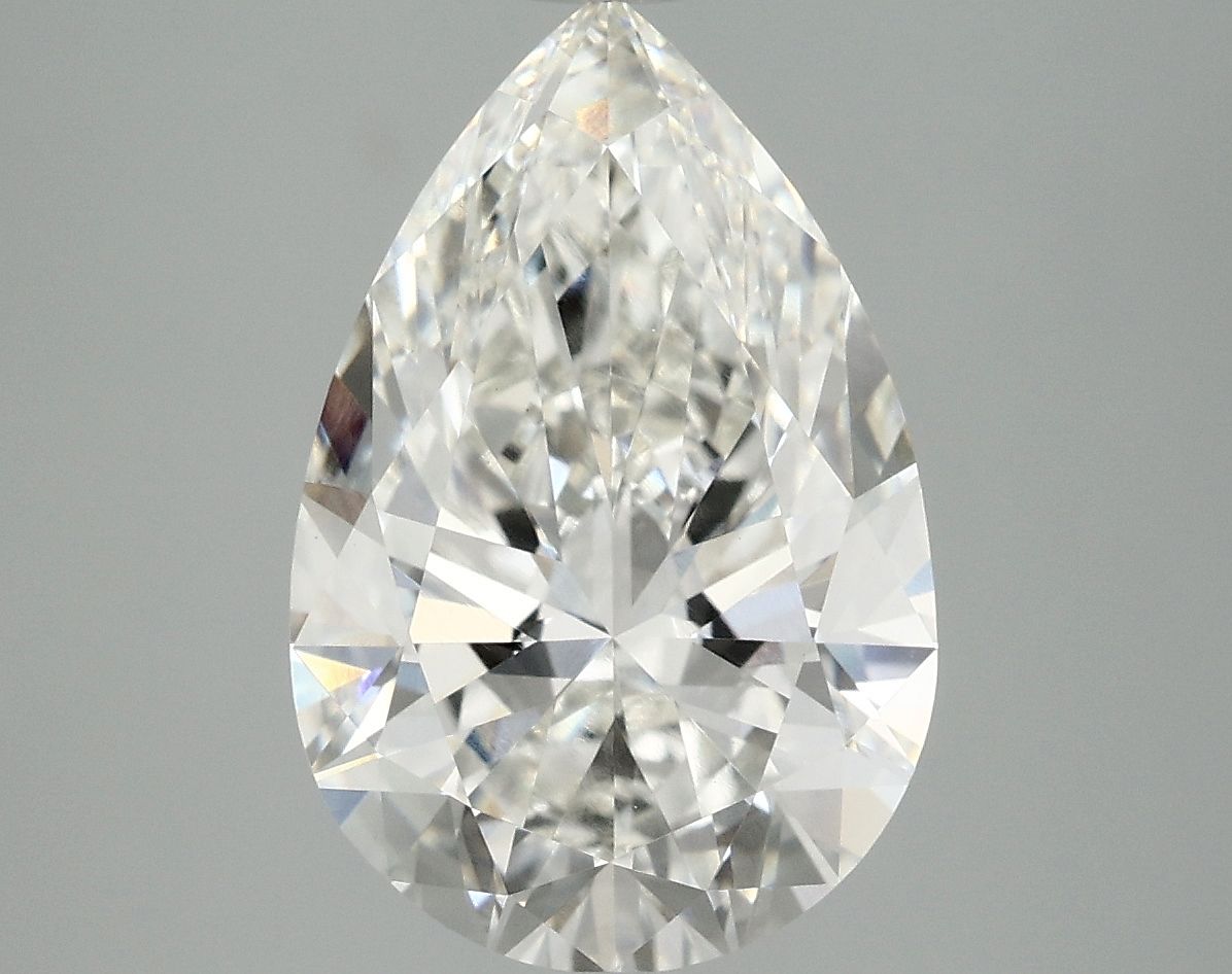 3.96 ct. pear Lab Grown Diamond front image