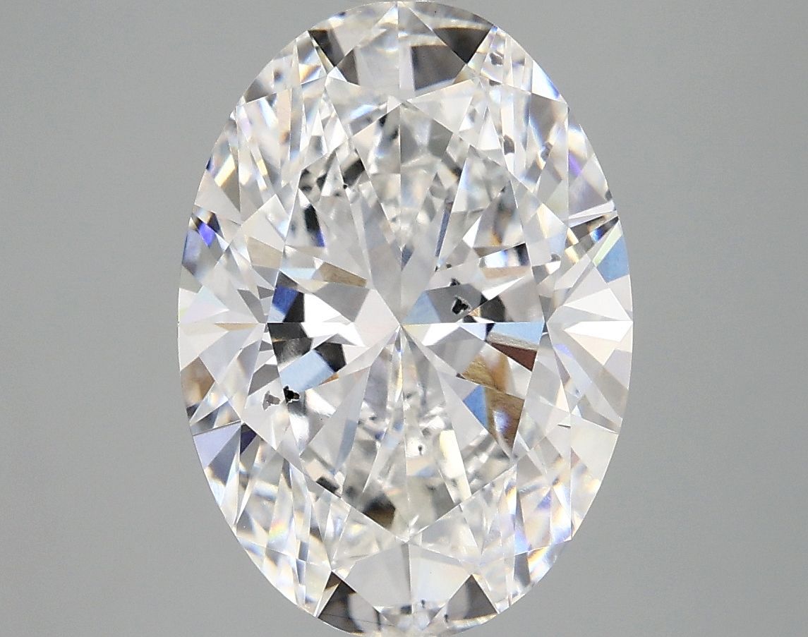 5.01 ct. oval Lab Grown Diamond front image