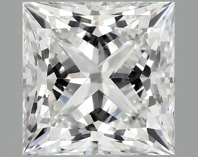 2.10 ct. princess Lab Grown Diamond front image