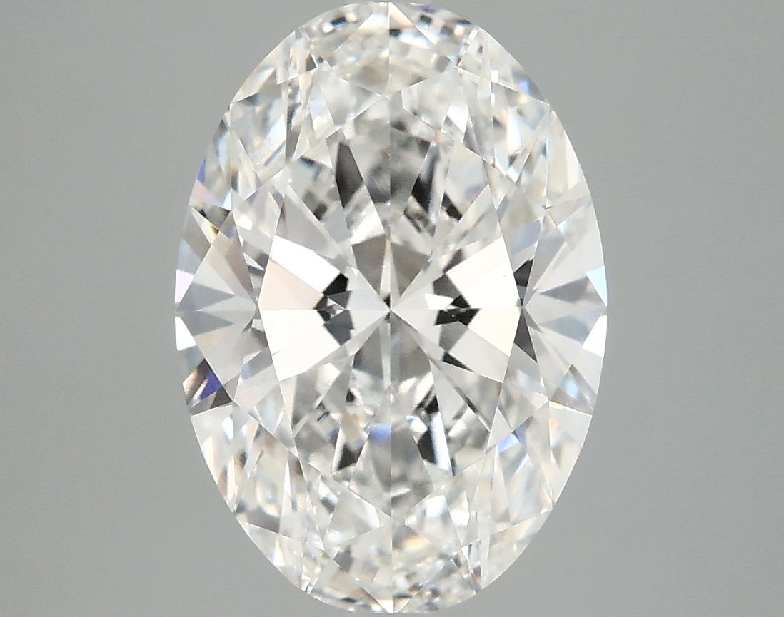 4.10 ct. oval Lab Grown Diamond front image