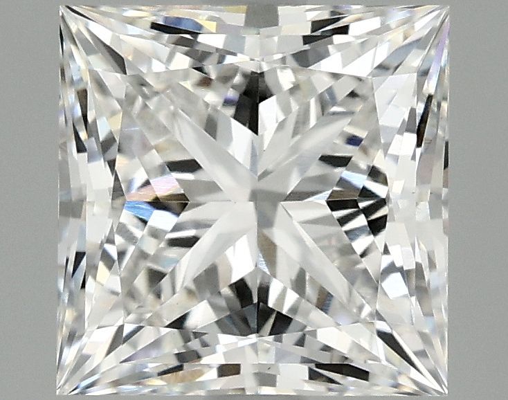 2.10 ct. princess Lab Grown Diamond front image