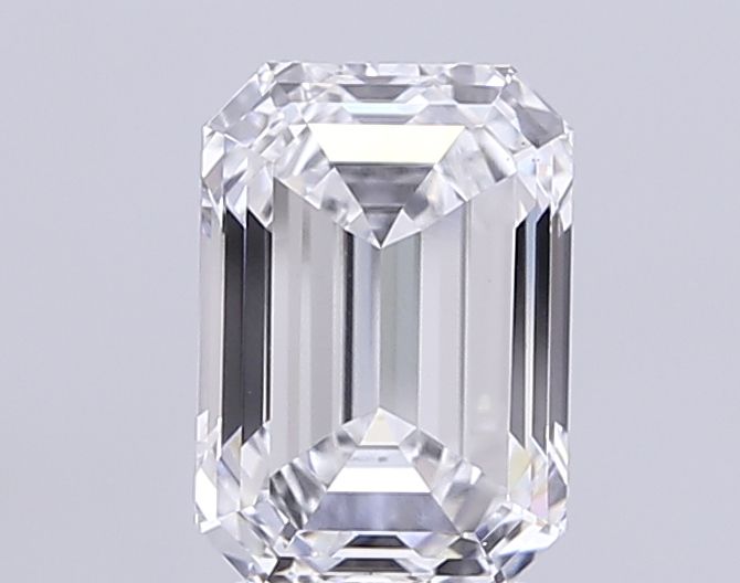 3.42 ct. emerald Lab Grown Diamond front image
