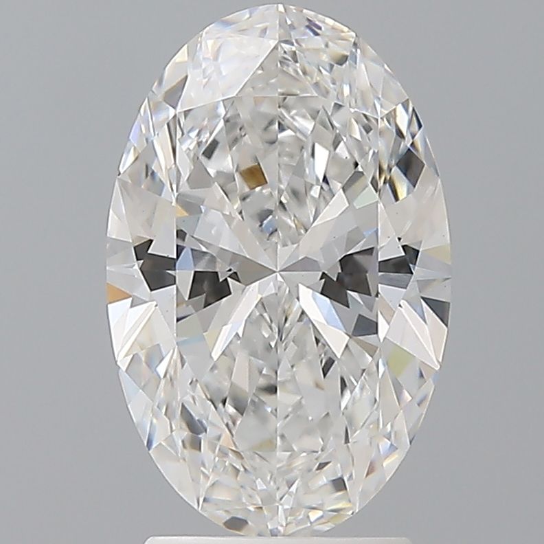 2.60 ct. oval Lab Grown Diamond front image
