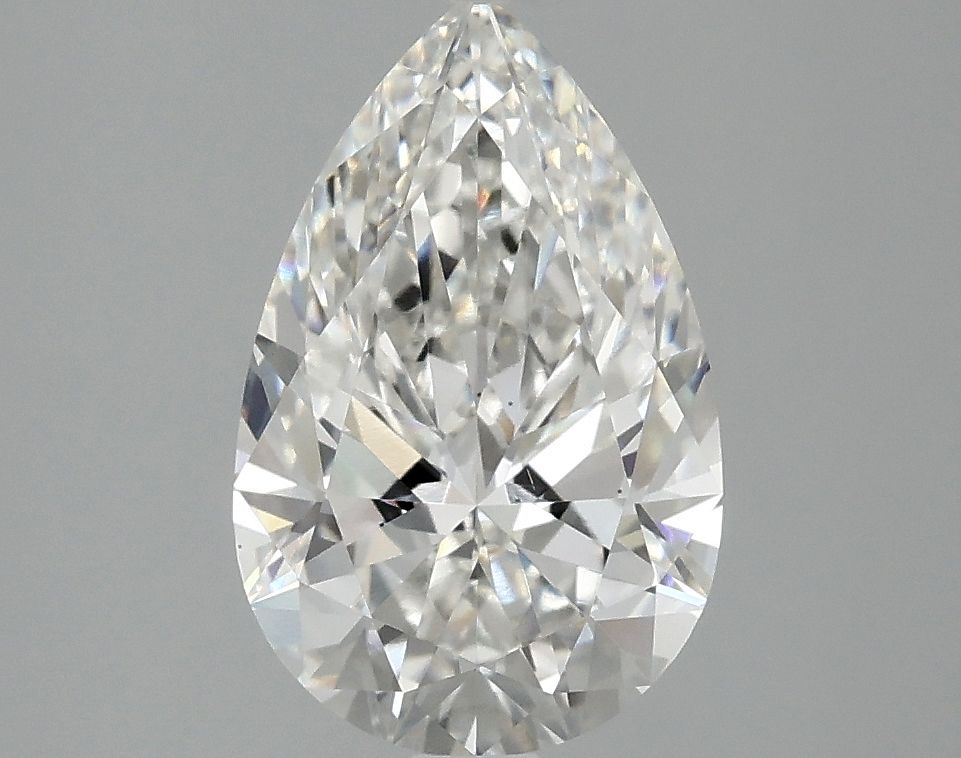 2.10 ct. pear Lab Grown Diamond front image