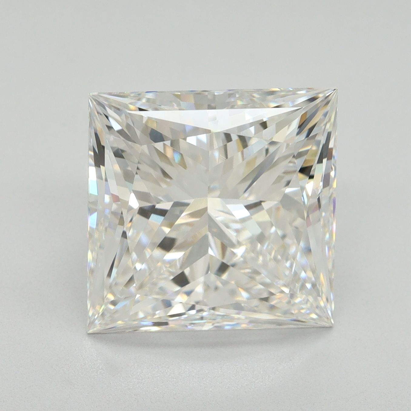 7.12 ct. princess Lab Grown Diamond front image