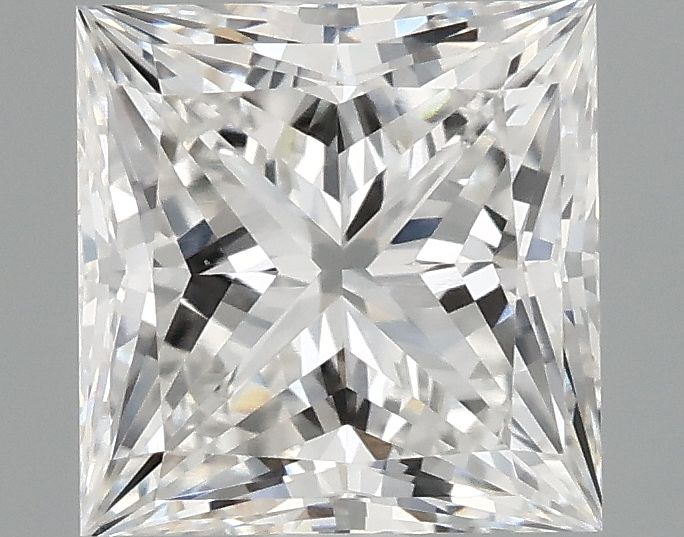 2.08 ct. princess Lab Grown Diamond front image