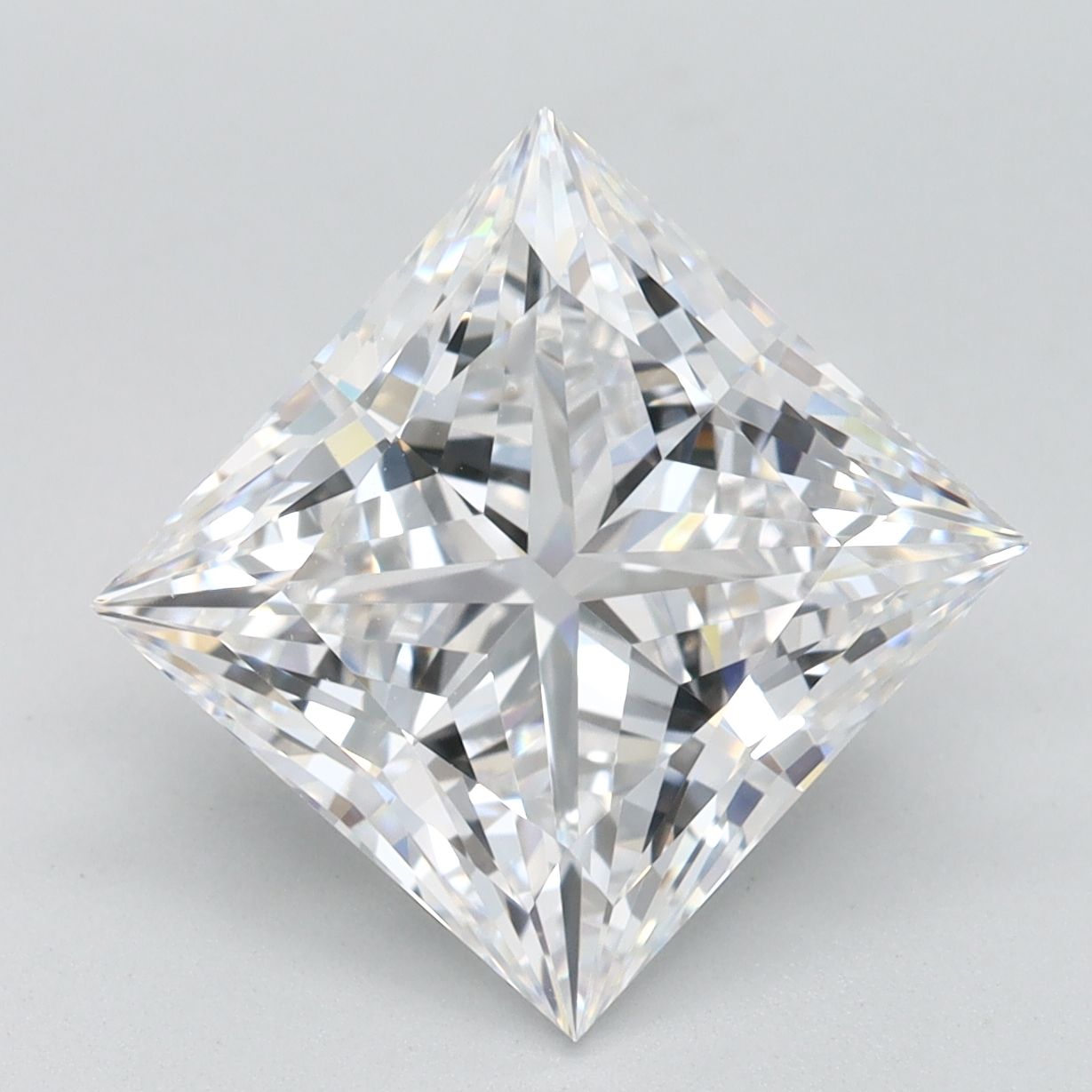 4.10 ct. princess Lab Grown Diamond front image