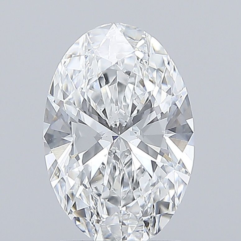 5.06 ct. oval Lab Grown Diamond front image