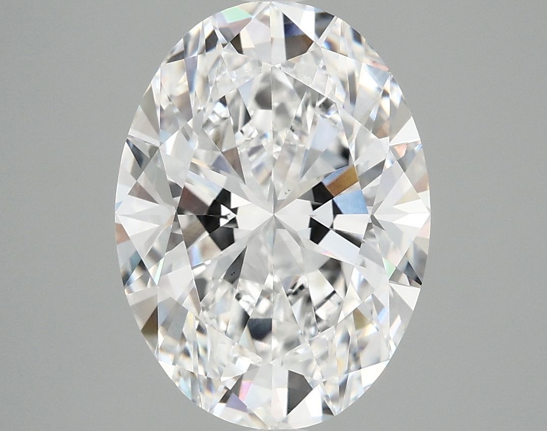 4.10 ct. oval Lab Grown Diamond front image