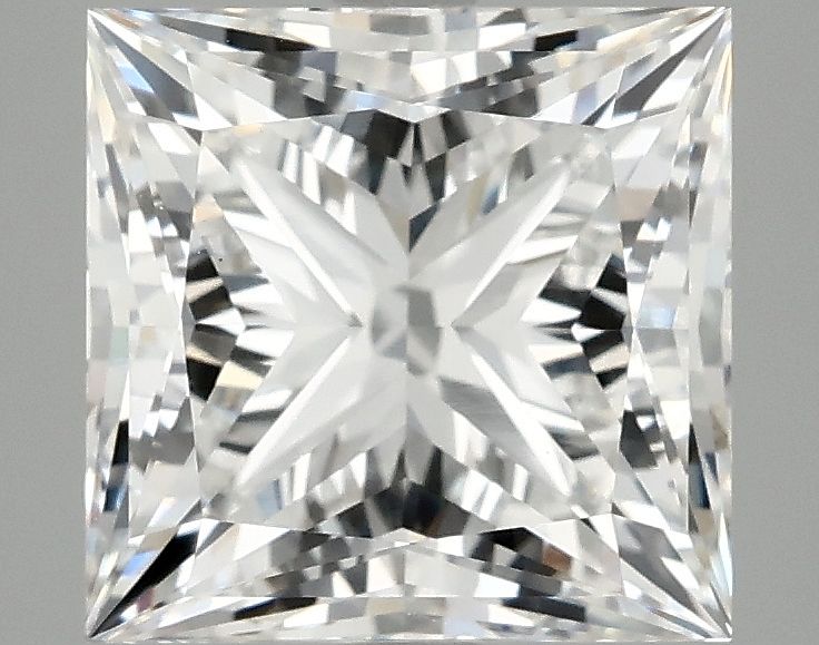 4.18 ct. princess Lab Grown Diamond front image