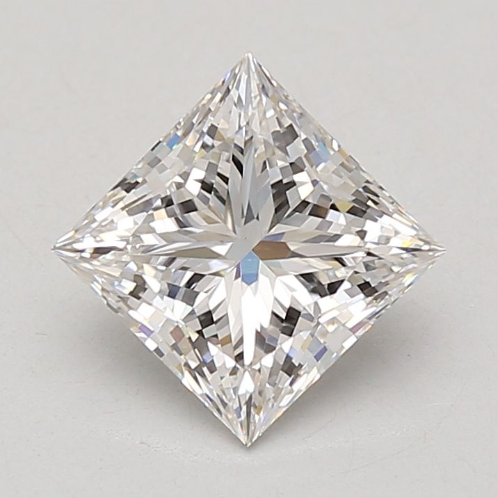 2.10 ct. princess Lab Grown Diamond front image