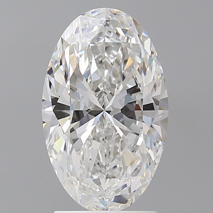 2.54 ct. oval Lab Grown Diamond front image