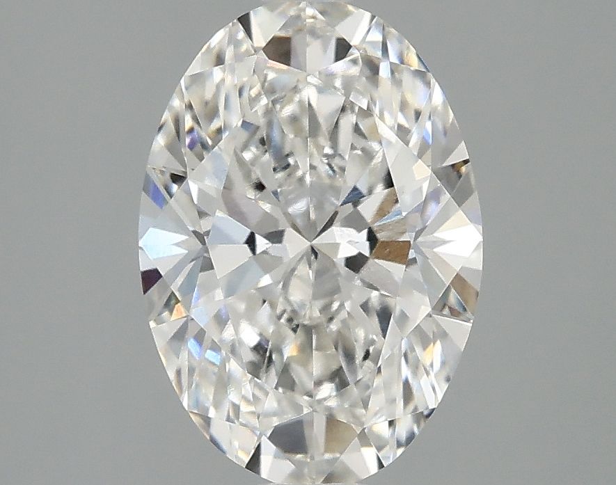 2.10 ct. oval Lab Grown Diamond front image