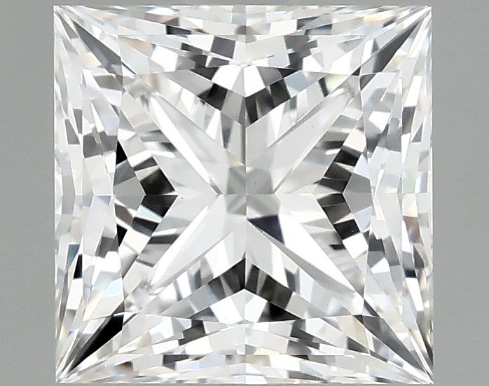 2.09 ct. princess Lab Grown Diamond front image
