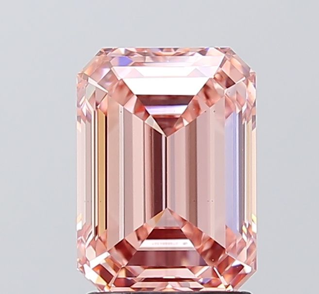 2.37 ct. emerald Lab Grown Diamond front image