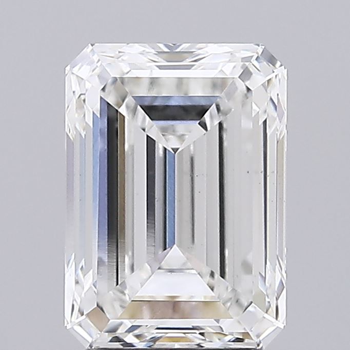 3.02 carat f VS1 EX Cut IGI emerald diamond