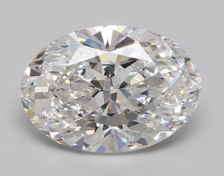 3.01 ct. oval Lab Grown Diamond front image