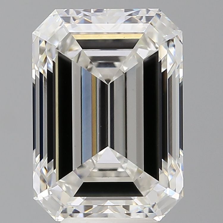 6.57 ct. emerald Lab Grown Diamond front image