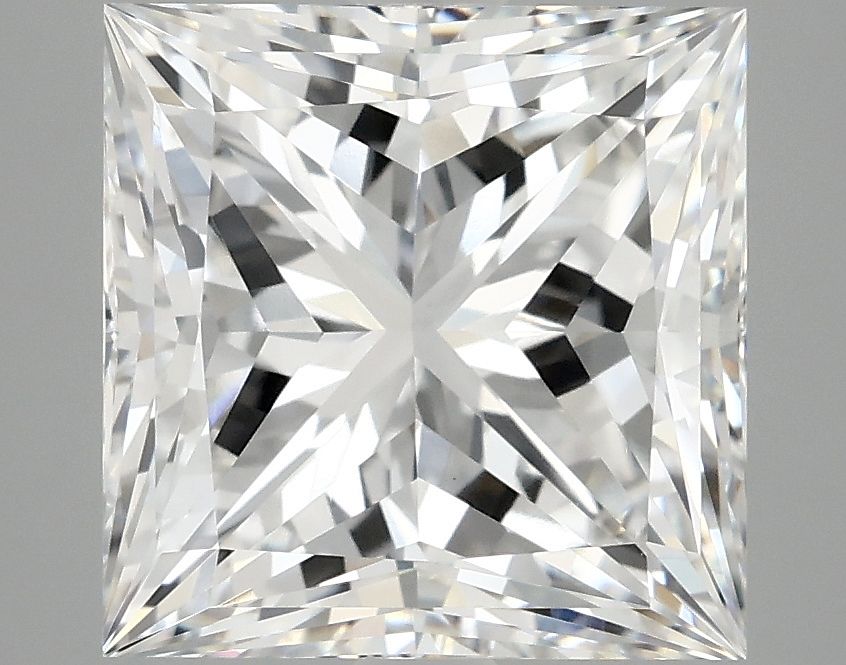 5.02 ct. princess Lab Grown Diamond front image