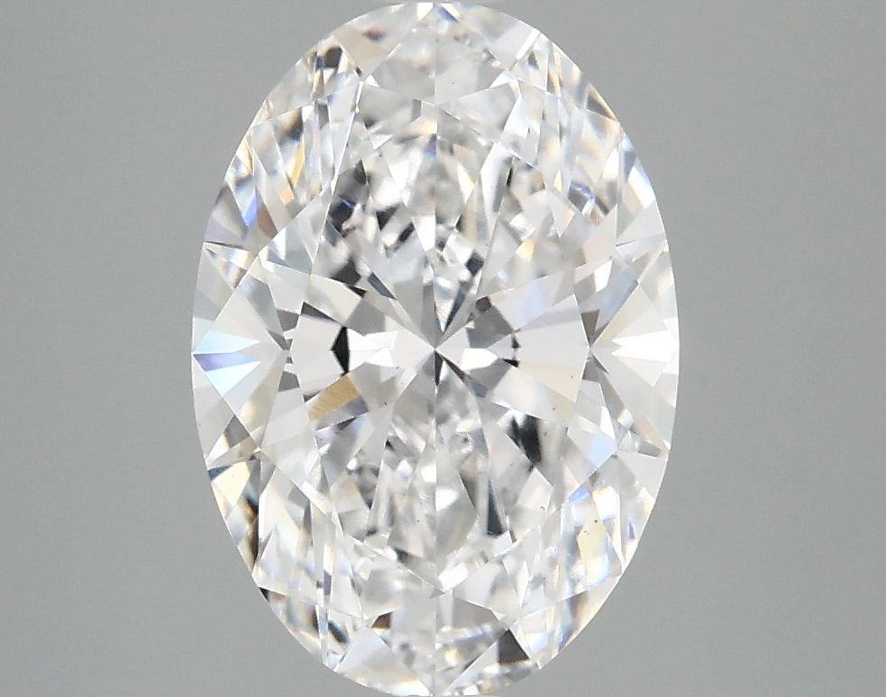 2.87 ct. oval Lab Grown Diamond front image