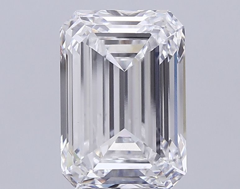 6.58 ct. emerald Lab Grown Diamond front image