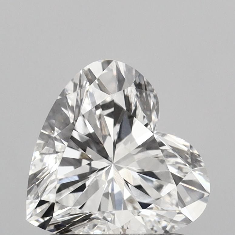 1.01 carat e VVS2 EX Cut IGI heart diamond