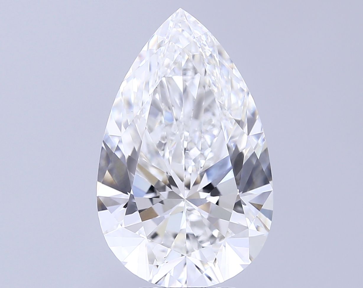 7.51 ct. pear Lab Grown Diamond front image