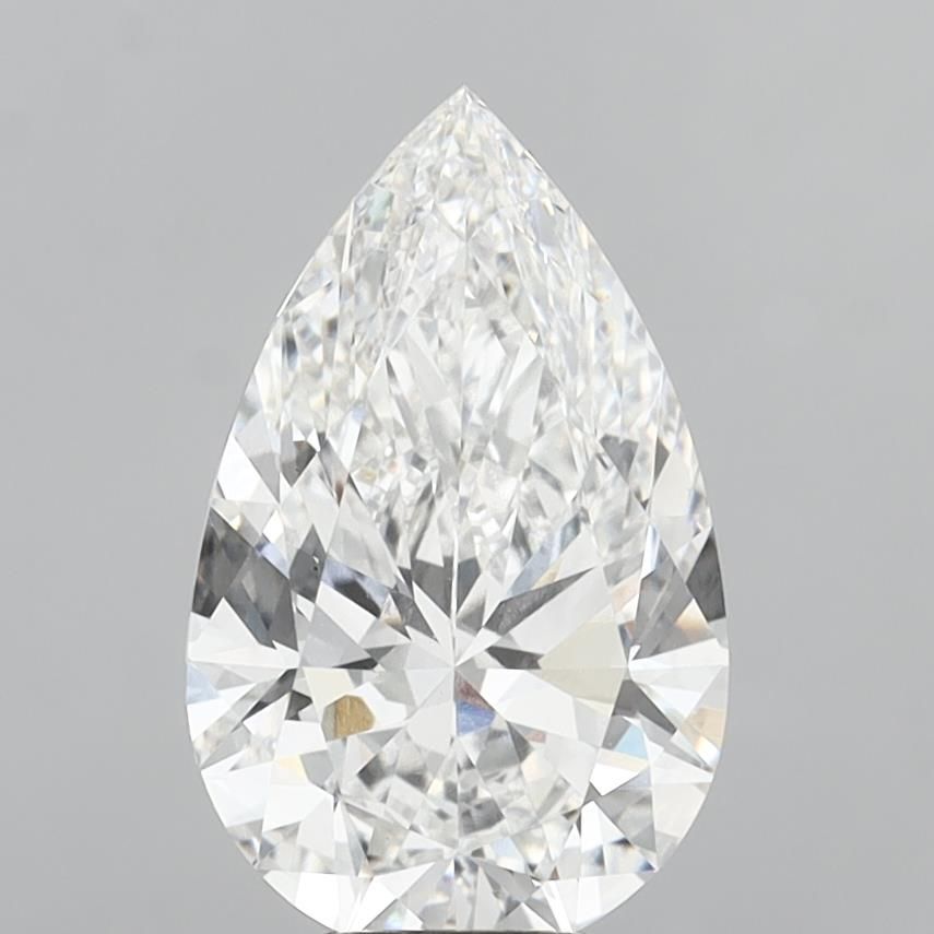6.04 ct. pear Lab Grown Diamond front image
