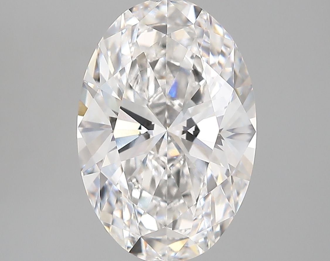 3.65 ct. oval Lab Grown Diamond front image