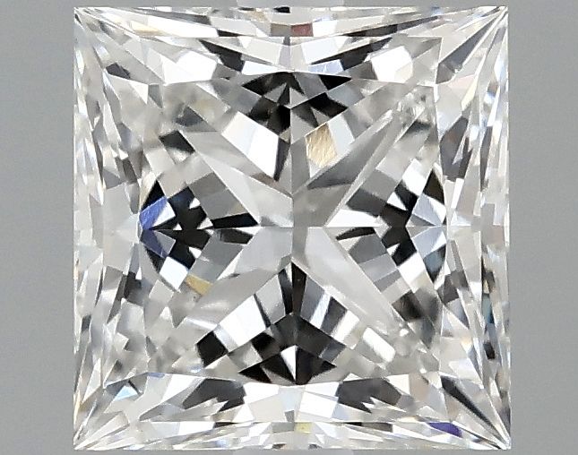 2.10 ct. princess Lab Grown Diamond front image