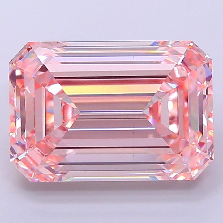 7.07 ct. emerald Lab Grown Diamond front image
