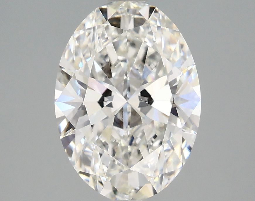 2.10 ct. oval Lab Grown Diamond front image