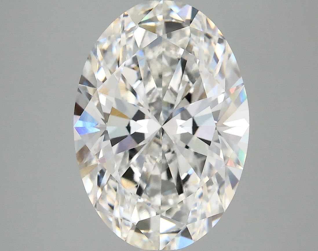 3.93 ct. oval Lab Grown Diamond front image
