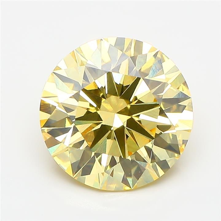 5.05 ct. round Lab Grown Diamond front image